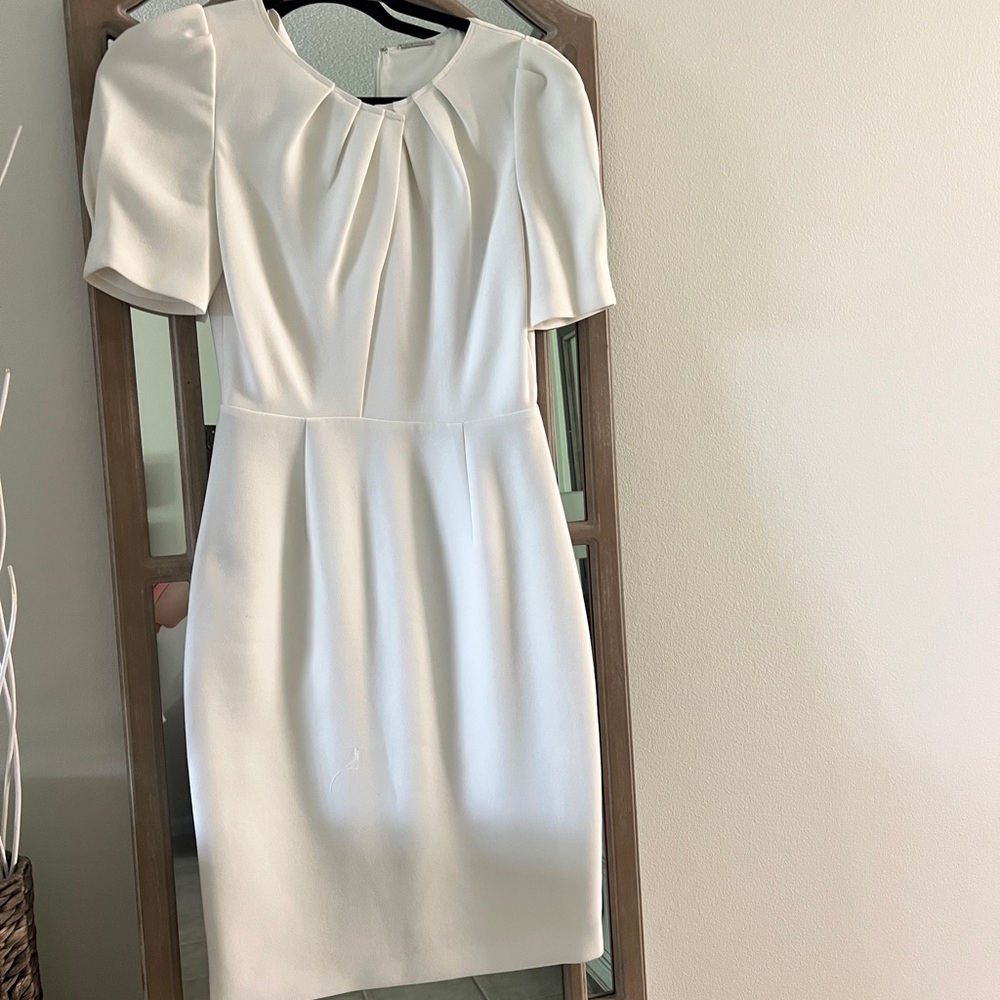 Elie Tahari White Mini Dress